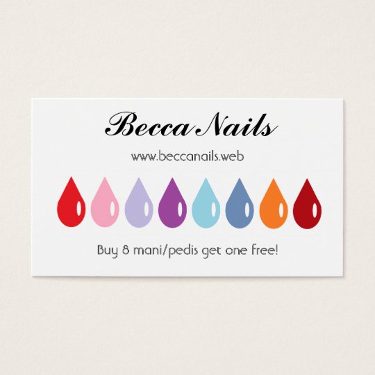 "Frequent Visitor" (8 Drops) Loyalty Cards