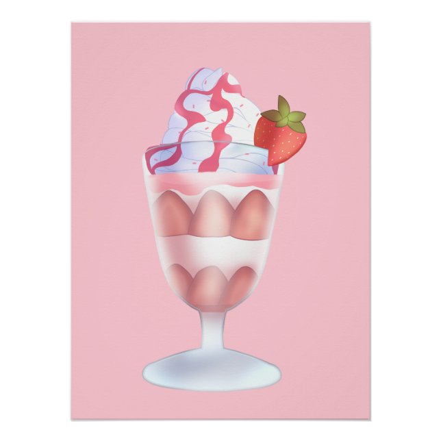 Fresas Con Crema Mexicanas  Poster (Front)