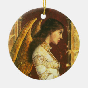 Fresco Angel Ornament