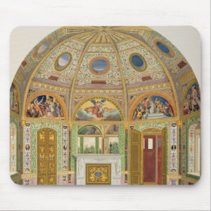 Fresco decoration in the Summer House of Buckingha Mouse Mat