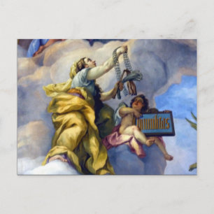 fresco pray postcard