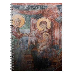 Frescoes from the 14th Century Serbian Church, 2 Notebook