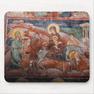 Frescoes from the 14th Century Serbian Church, Mouse Mat