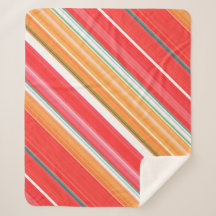 Fresh and Bright Red and Yellow Stripe