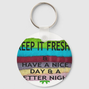 Fresh and Clean: Burst of Colour for a Fresh Start Key Ring