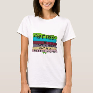 Fresh and Clean: Burst of Colour for a Fresh Start T-Shirt