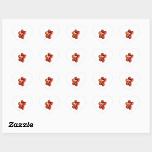 Fresh Apples and Tomatoes Stickers