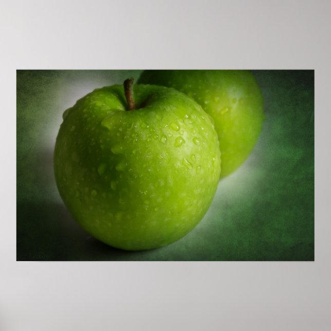 Fresh Apples Poster (Front)