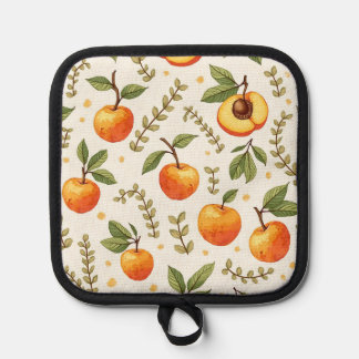 Fresh Apricot pattern Pot Holder