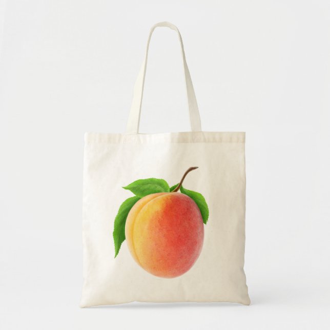 Fresh apricot tote bag (Front)