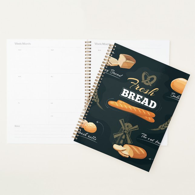 Fresh Artisan Bread Bakery Loaf Rolls Baguette  Planner (Creator Uploaded)