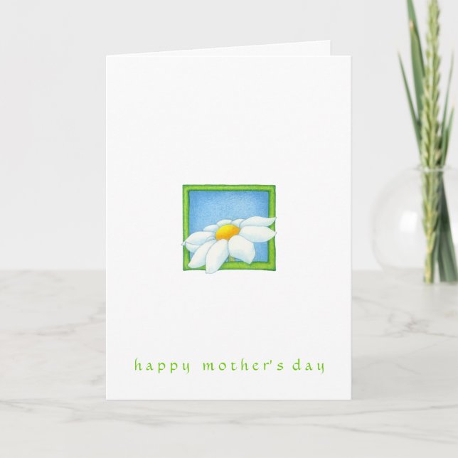 Fresh as a Daisy Mother's Day Card (Front)