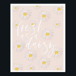 Fresh as a Daisy Multiple Daisies Peach Poster<br><div class="desc">Fresh as a Daisy Multiple Daisies Peach</div>