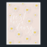 Fresh as a Daisy Multiple Daisies Peach Poster<br><div class="desc">Fresh as a Daisy Multiple Daisies Peach</div>