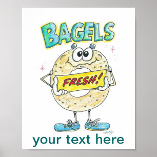 Fresh Bagel Sign