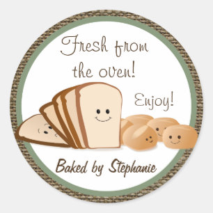 Fresh Baked Bread Gift Tag