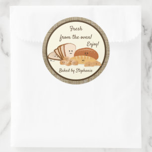 Fresh Baked Breads Gift Tag