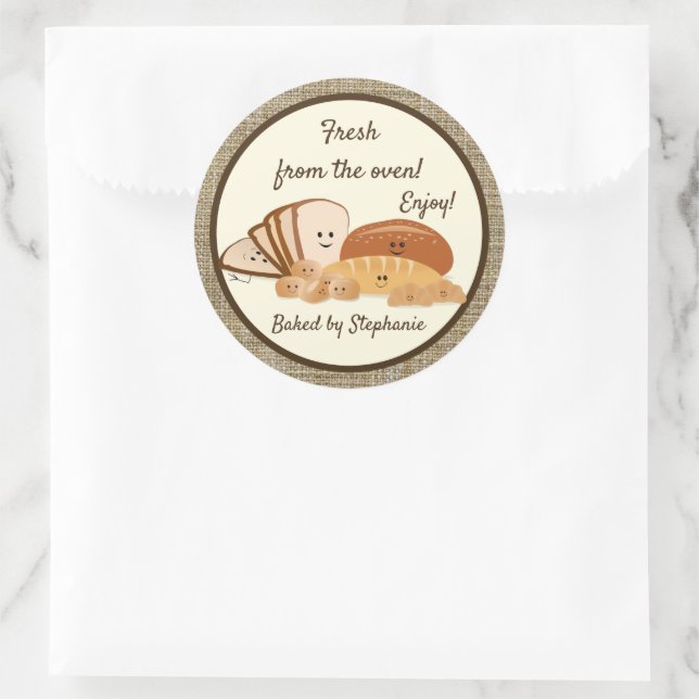 Fresh Baked Breads Gift Tag (Bag)