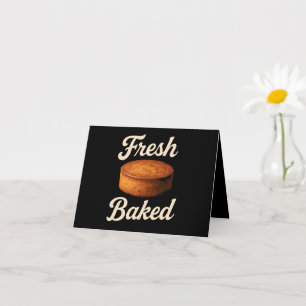Fresh Baked Cake Birthday Card