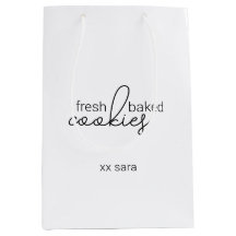 Fresh baked cookie gift bag