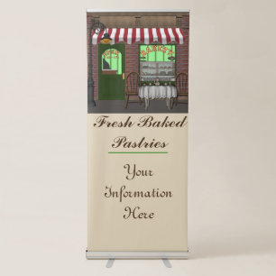 Fresh Baked Pastries Bakery Business banner