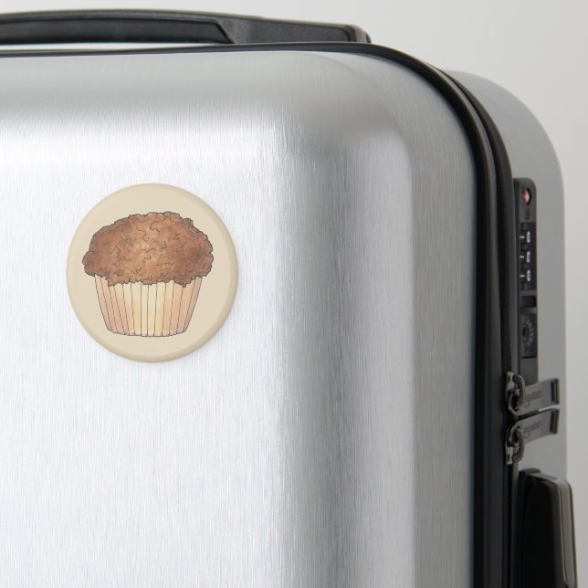 Fresh Baked Streusel Crumb Muffin Bake Sale Foodie Magnet (In Situ (Luggage))