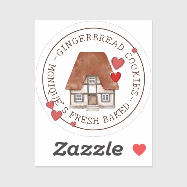 Fresh Baked Tudor House Heart Reusable Bakery Tin  (Sheet)