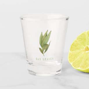 FRESH BAY LEAVES Shot Glass