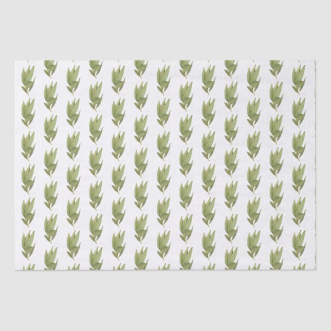FRESH BAY LEAVES Tissue Paper (Front)