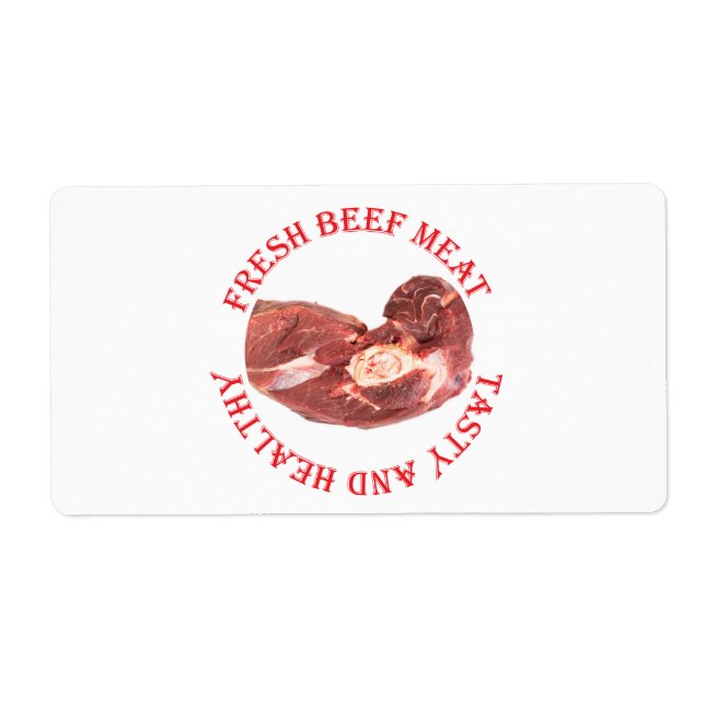 Fresh beef meat (Front)