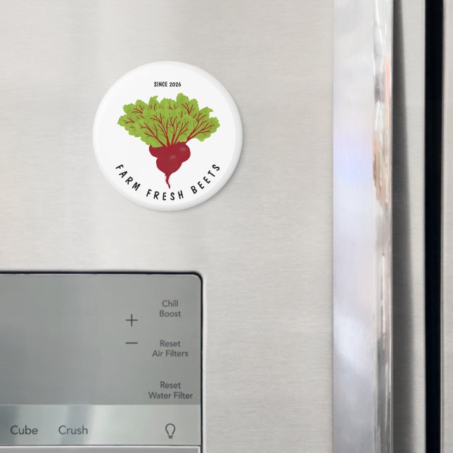 Fresh Beet Collection Magnet (In Situ (Fridge))