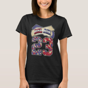 Fresh Bel Air Number 23 V3 Fade Carbon 700s Matchi T-Shirt