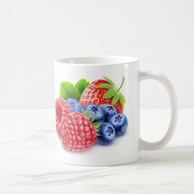 Fresh berries coffee mug (Right)