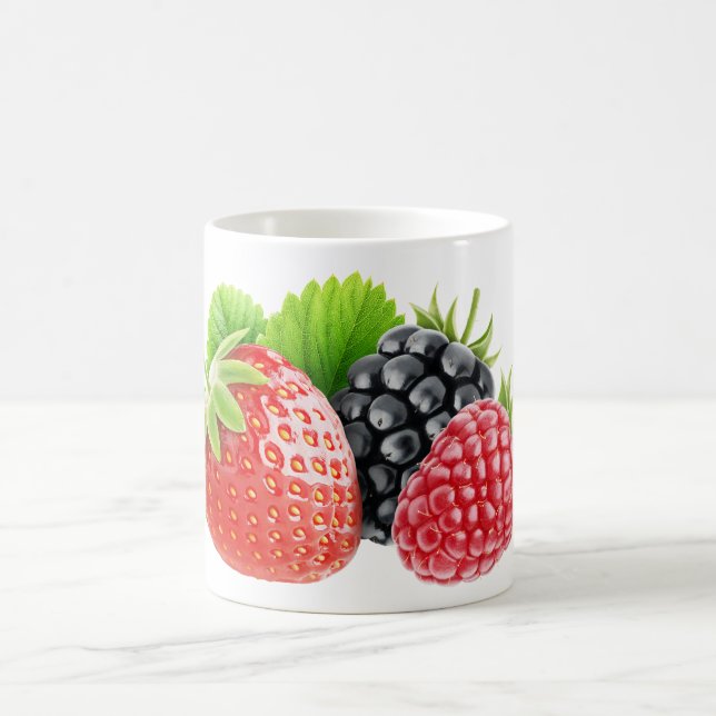 Fresh berries coffee mug (Center)