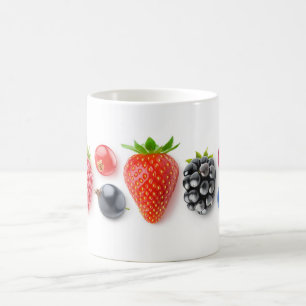 Fresh berries coffee mug