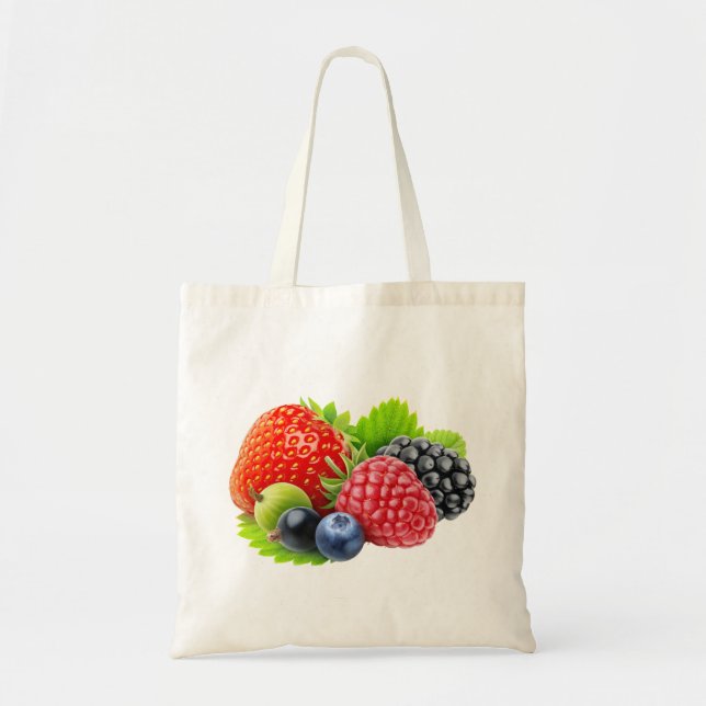 Fresh berries tote bag (Front)