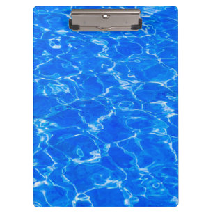Fresh Blue Water Clipboard