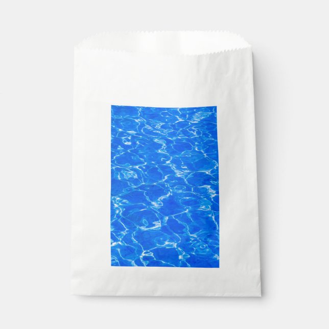 Fresh Blue Water Favour Bags (Front)