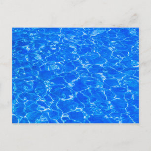 Fresh Blue Water Postcard