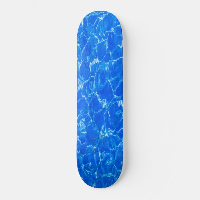 Fresh Blue Water Skateboard (Front)
