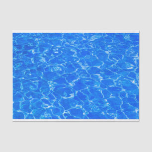 Fresh Blue Water Tissue Paper