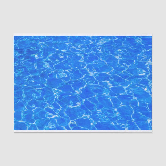Fresh Blue Water Tissue Paper (Front)