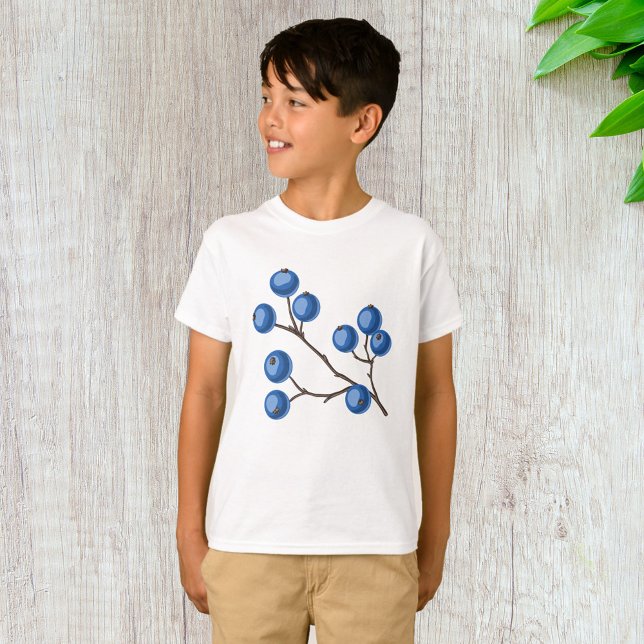 Fresh Blueberries On A Branch T-Shirt (Creator Uploaded)