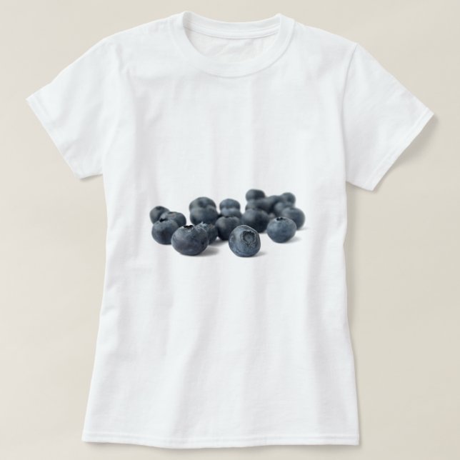 Fresh Blueberries T-Shirt (Design Front)