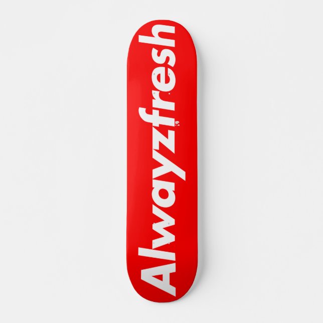 fresh board skateboard (Front)