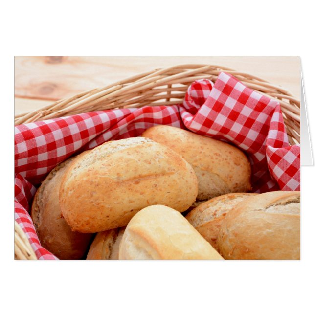 Fresh bread rolls (Front Horizontal)