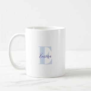 Fresh Bright Mug with Monogram Inspirational