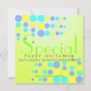 Fresh Bubbles Party / Special Invitation