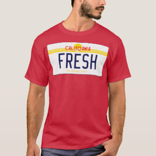 FRESH California vintage license plate T-Shirt