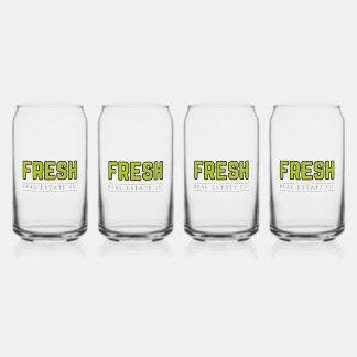 FRESH Can Glass (Set of 4)